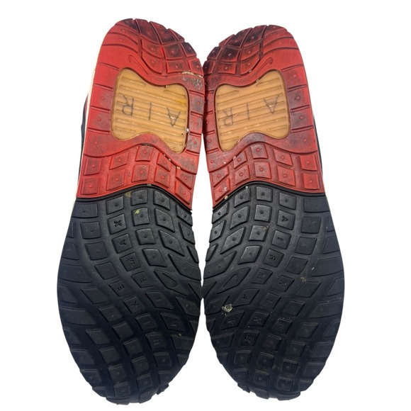 Nike Air Max Solo Men's 10.5 DX3666-001 Sneakers Shoes VNDS Pulse Black Jade Red - Picture 6 of 8